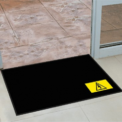 Zugänge und Wege sichern Tapis signalétique - 754.8 - Superscrapesafetysign