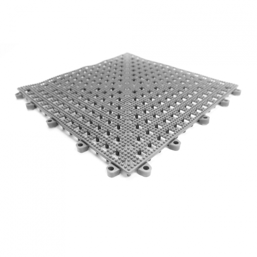 Hygienische Gitterroste Bodenfliesen aus Weich-PVC - 57.866667 - Flexi-Deck