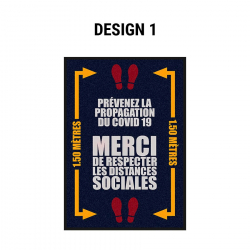 Signalteppich und Sozialdistanz Teppich Sozialdistanz - 89 -