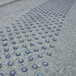 ERP-Zugänglichkeit Clous podotactiles B.E.V (Inox) - 282 - 810930