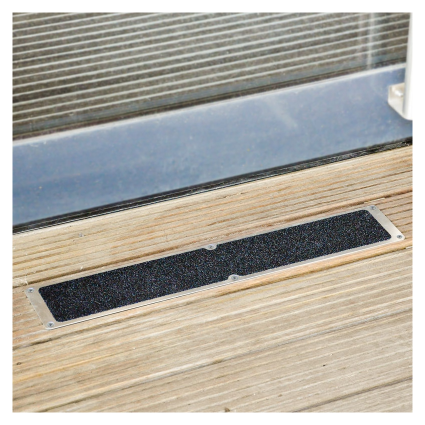 Markierungsstreifen Plaque aluminium avec surface antidérapante - 34.8 - 