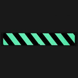 Markierungsstreifen Plaque aluminium avec surface antidérapante - 34.8 - 